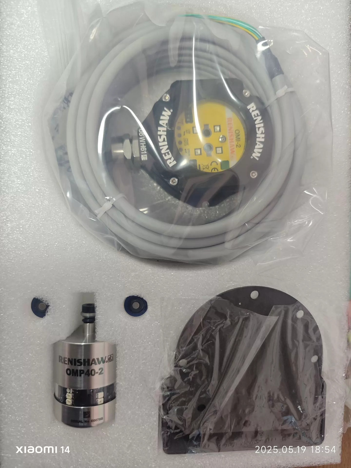 OMP40-2 & OMI-2 Renishaw CNC machine tool probe & receiver