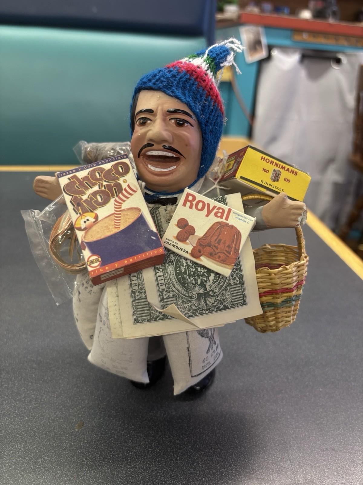 Vintage EKEKO God of Luck Money Abundance Good Fortune Bolivian DOLL Souvenir