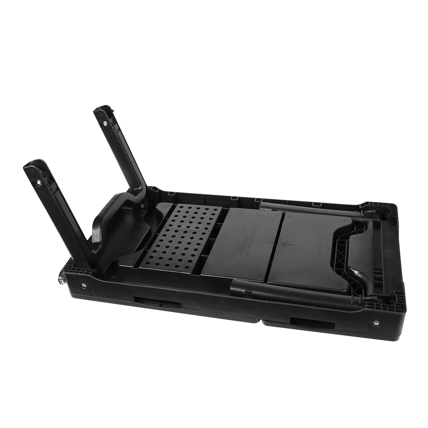 Adjustable Foldable Laptop Notebook Desk Table Stand Bed Tray w/Cooling Fan
