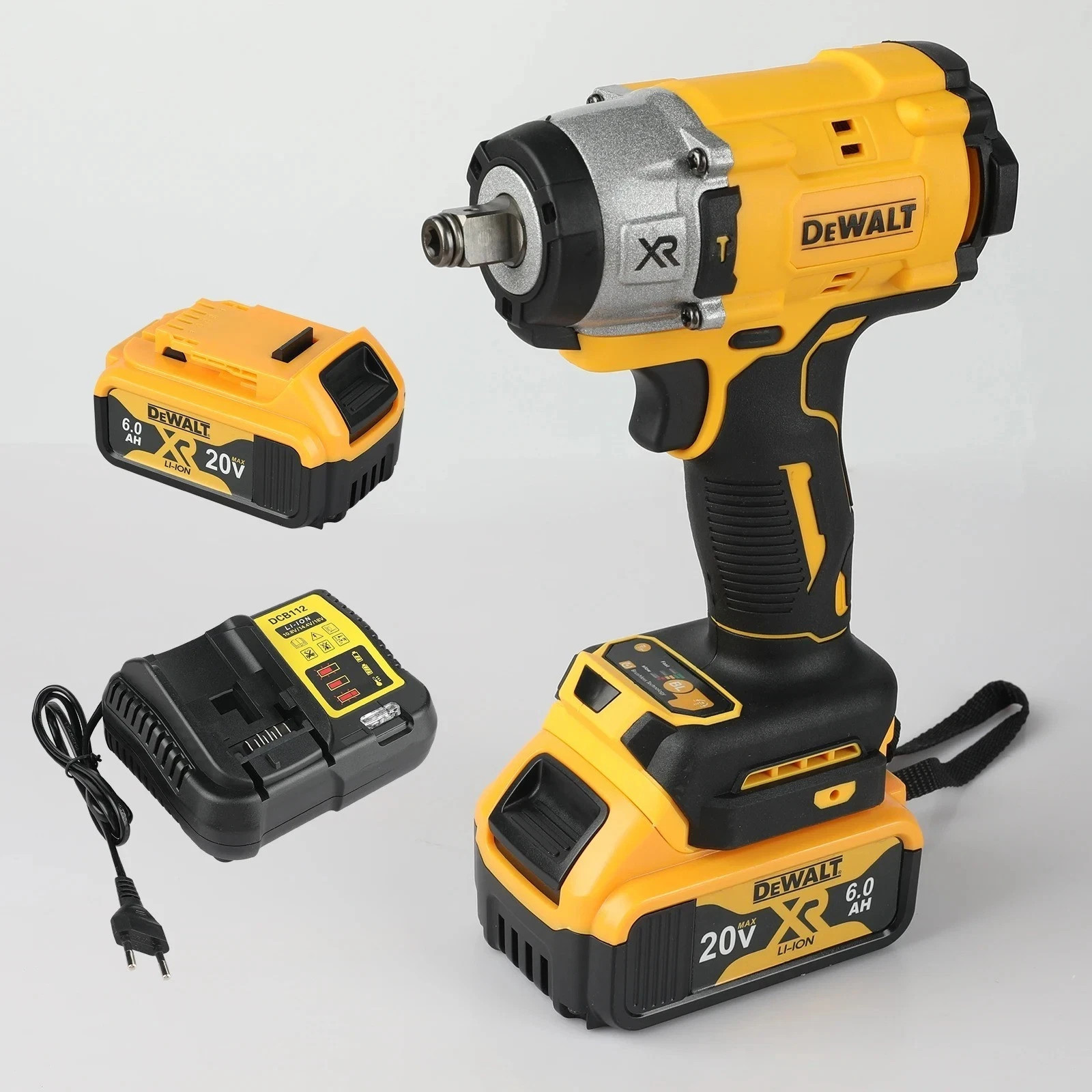 DeWalt DCF922 20V MAX 1/2"Brushless Compact Wrench Impact with Battery & Charger