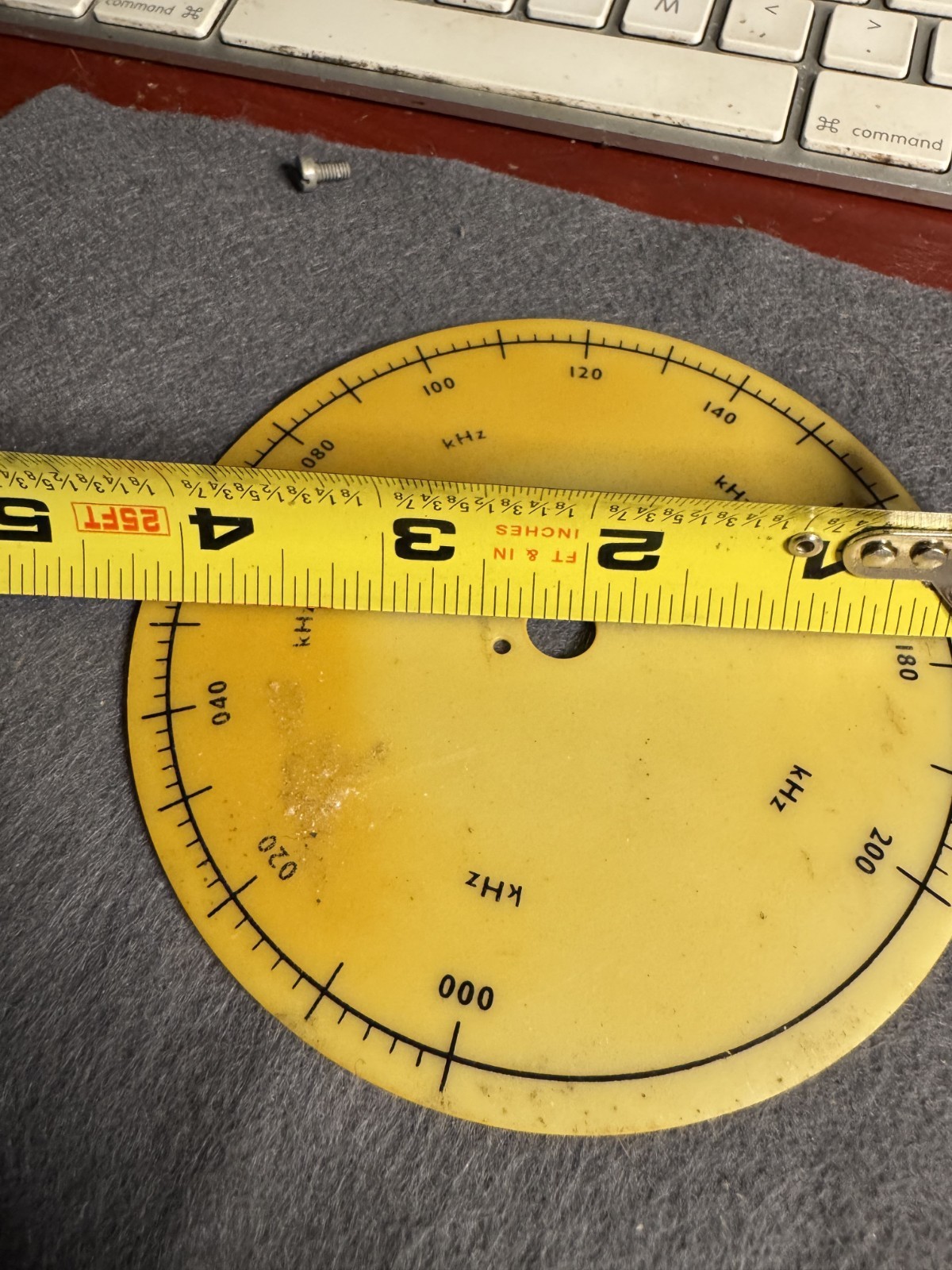 Kw2000A KW2000B Circular Dial Used Tuning Dial  #2 sku
