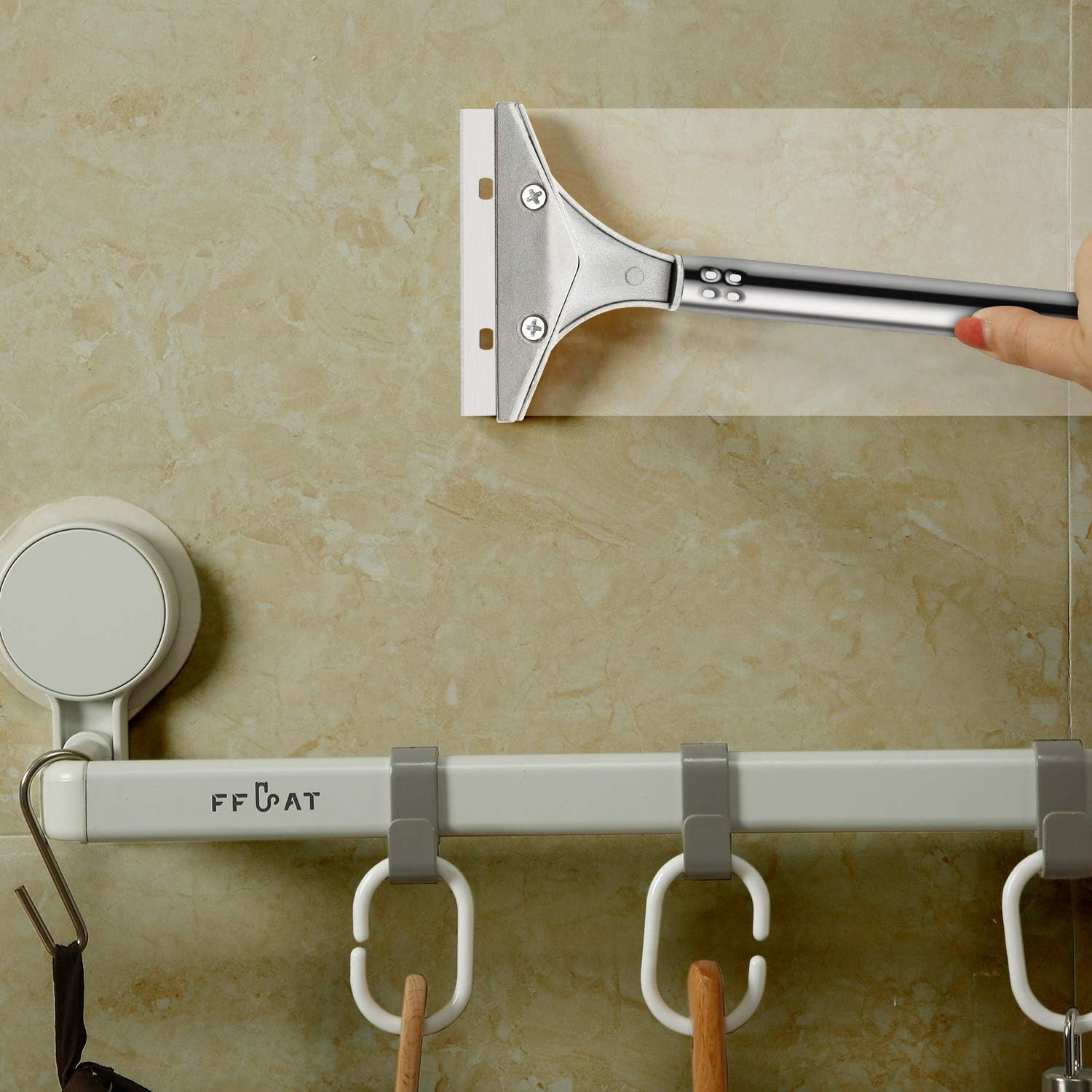Mudder 4 Inch Razor Blade Scraper Tool Wallpaper Floor Tile Paint Removal Smooth
