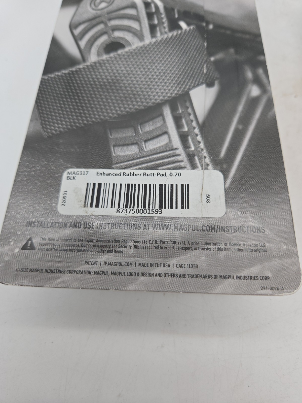 Magpul Rubber Butt Pads - Pick 1- (HHI26)