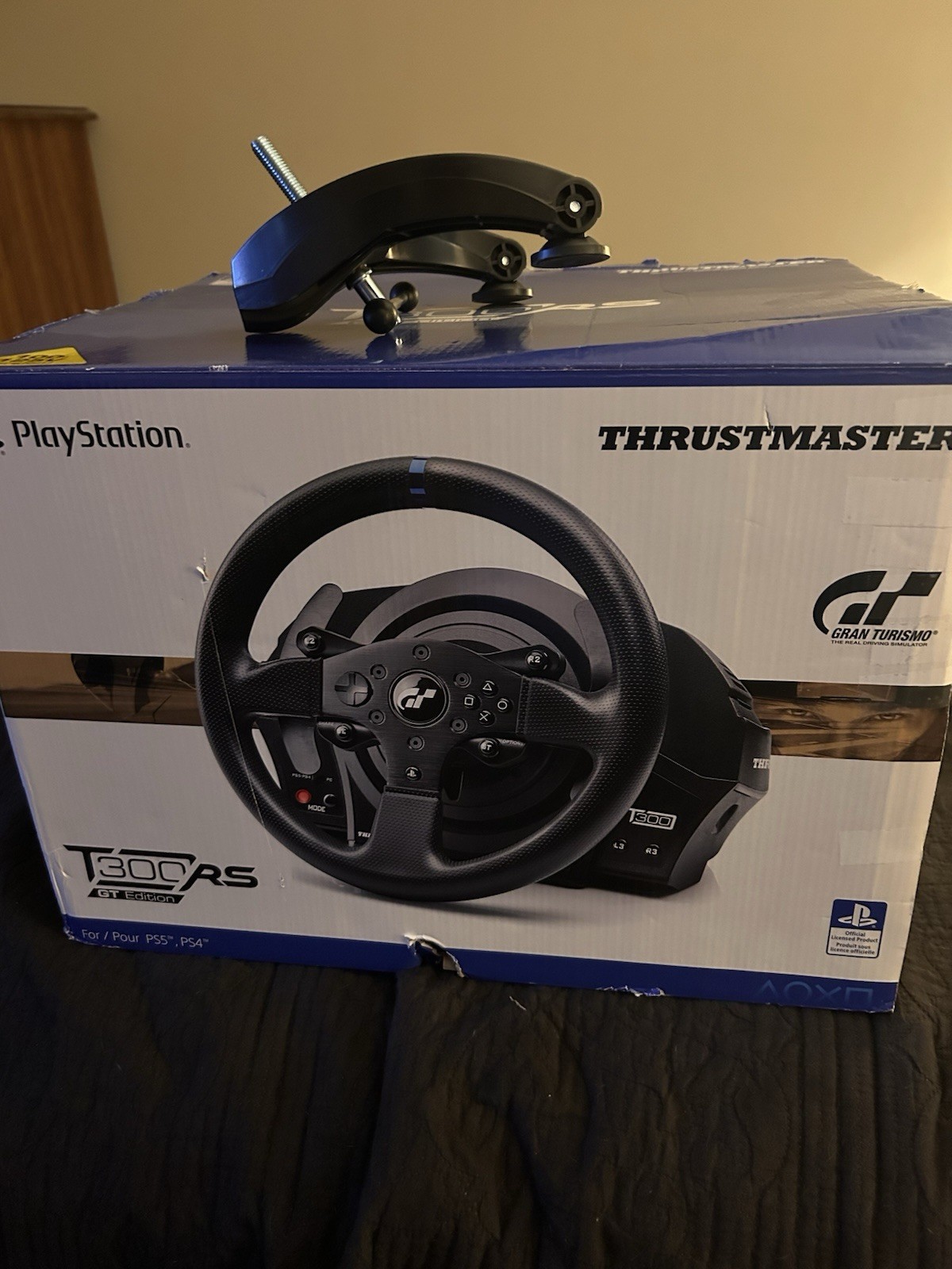 Thrustmaster T300RS GT Edition Racing Wheel & Pedals Wired for PS5 PS4