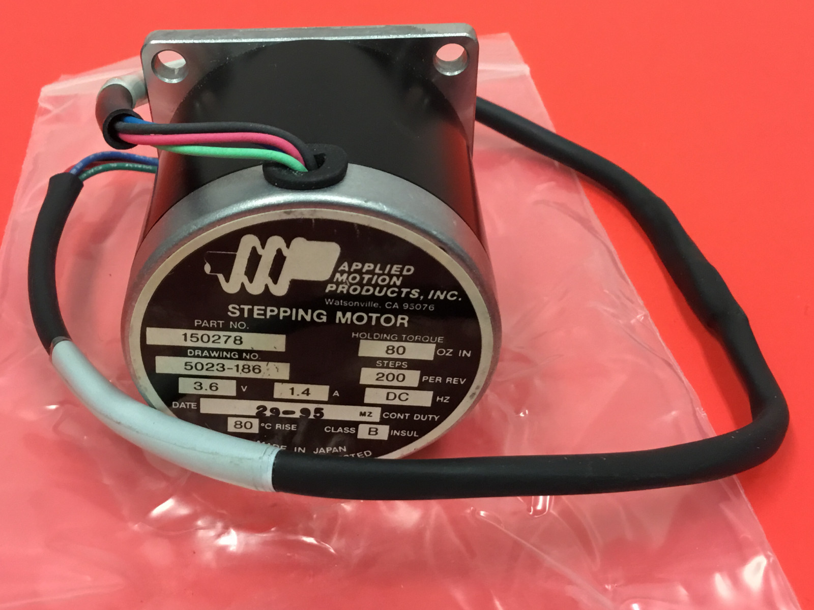 Applied Motion Products - P/N: 150278 - Stepping Motor - NEW
