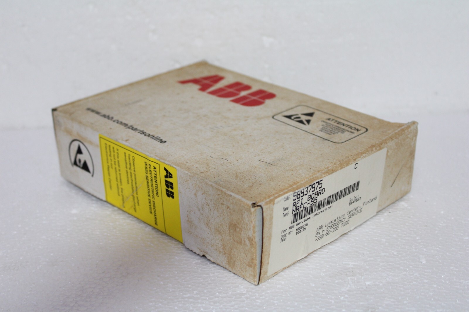 ABB NRFC-55 RFI BOARD CODE: 58937975