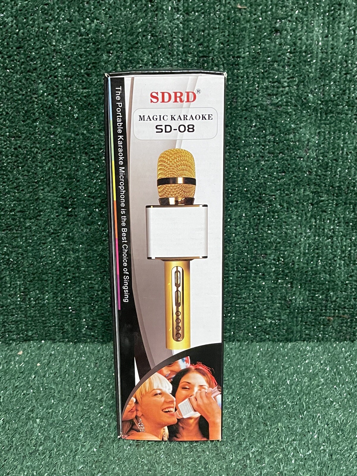 Magic Karaoke SD-08 SDRD  Portable Microphone Complete In Box. Fast Shipping!!