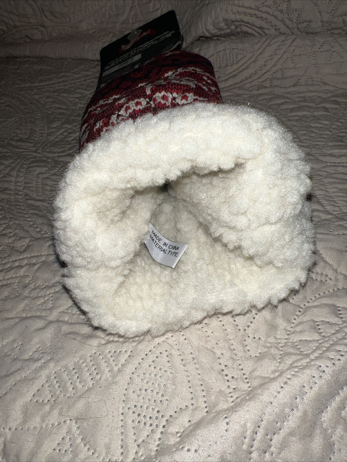 Presentville Ice Scraper. fleece lined Plush Interior Water Resistant