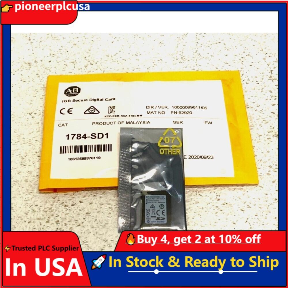 NEW AB 1784-SD1 Secure Digital Memory Card ControlLogix 1784SD1 US Free Tax