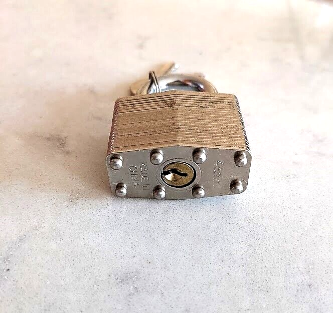 Padlock Keyed Different Standard Shackle Type 49JT91