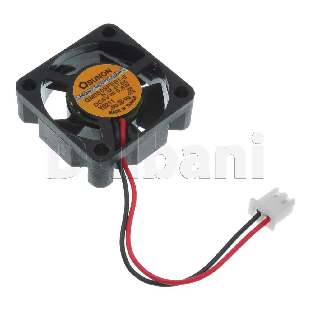 Brand New 2 pin Brushless Cooling Fan For Raspberry Pi