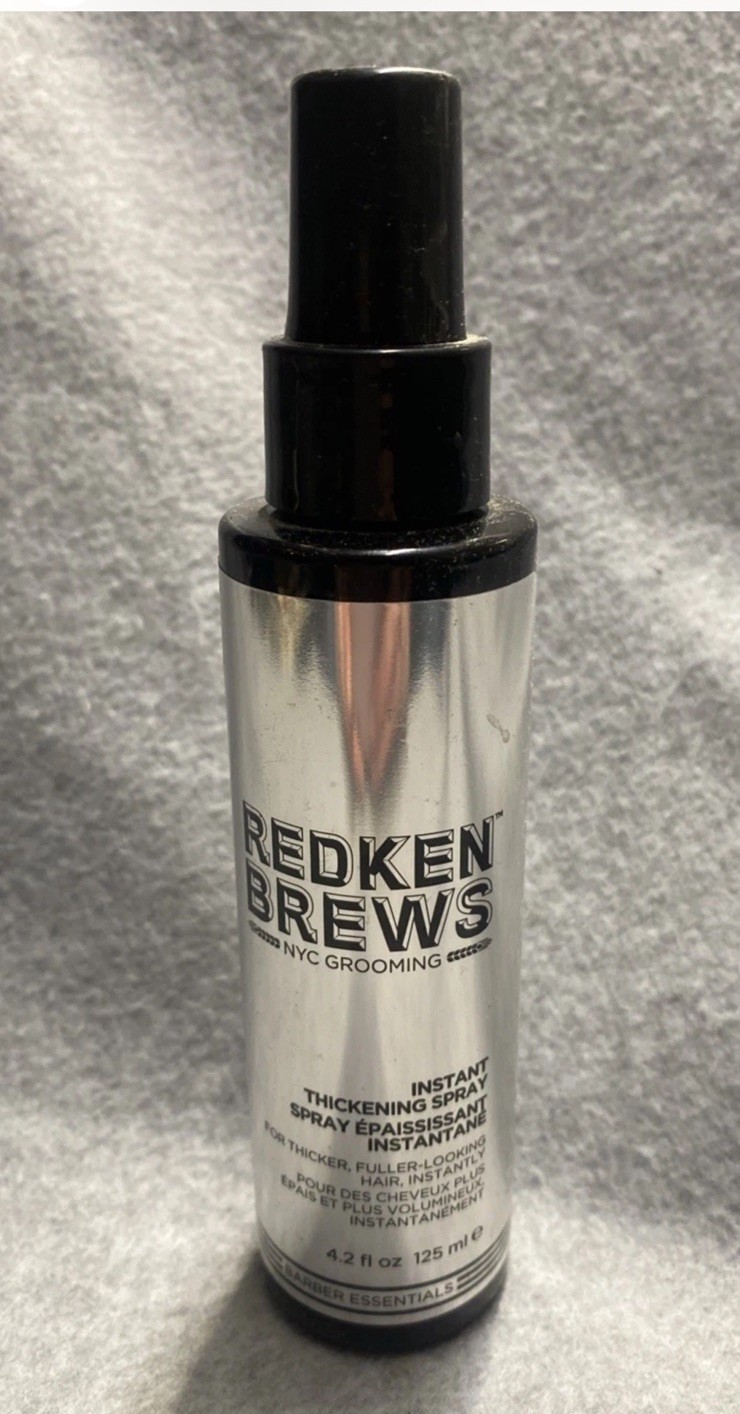 Redken Brews Instant Thickening Spray 4.2 oz 125 ml for Fuller Looking Hair