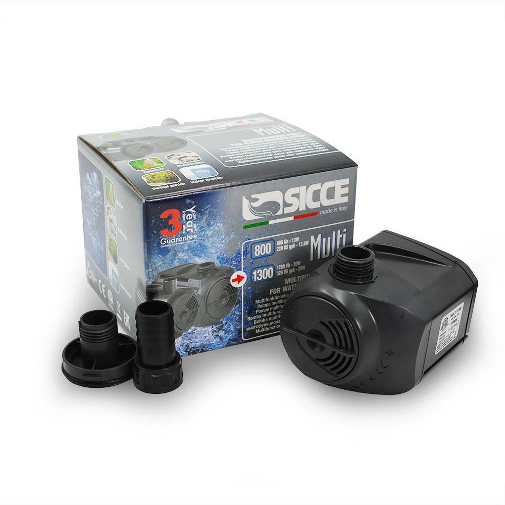 SICCE MULTI QUIET 1300 AQUARIUM WATER PUMP (320 GPH)