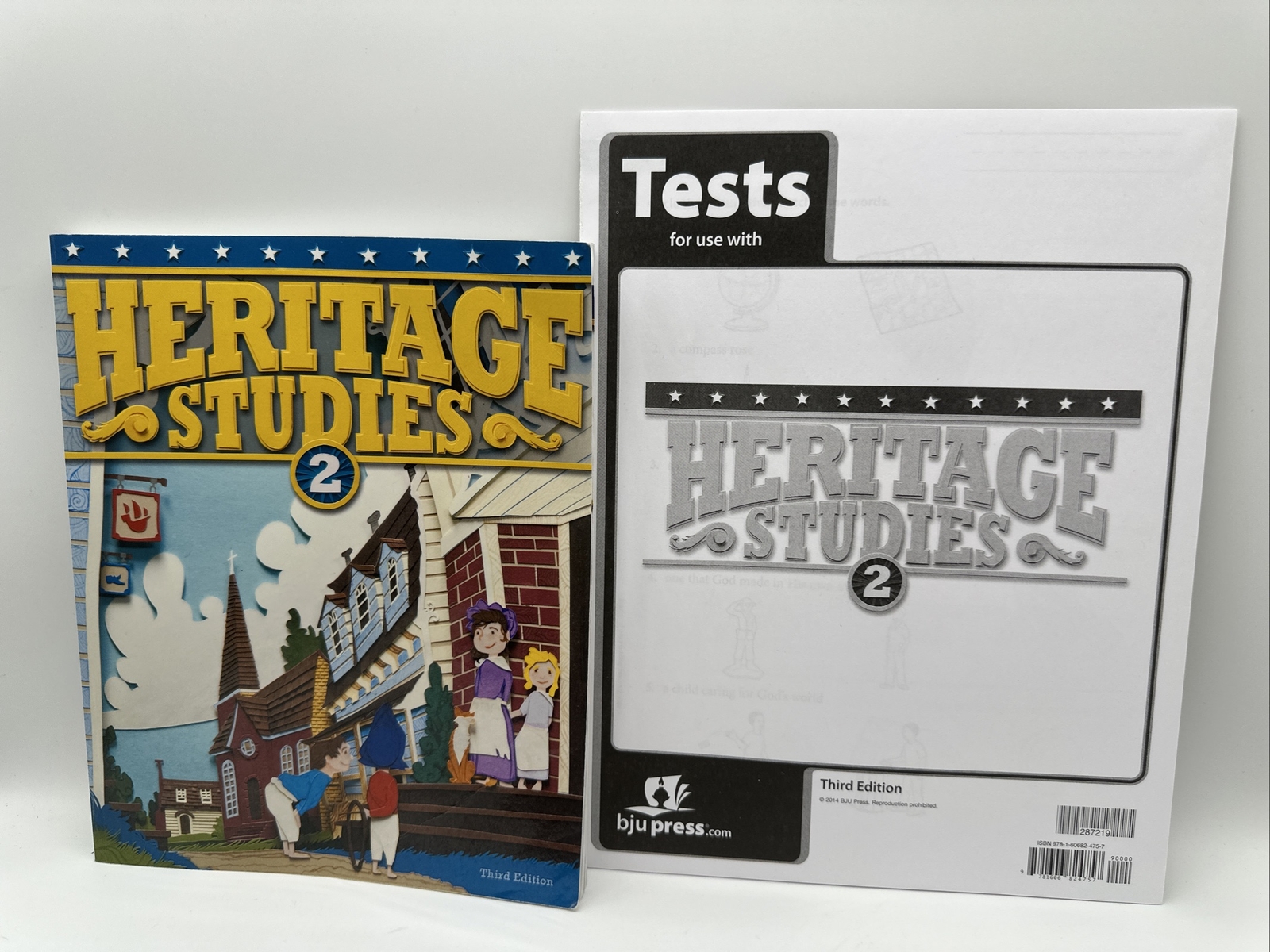 BJU Heritage Studies 2 Student Text & Tests (3rd Edition) 2nd Grade History