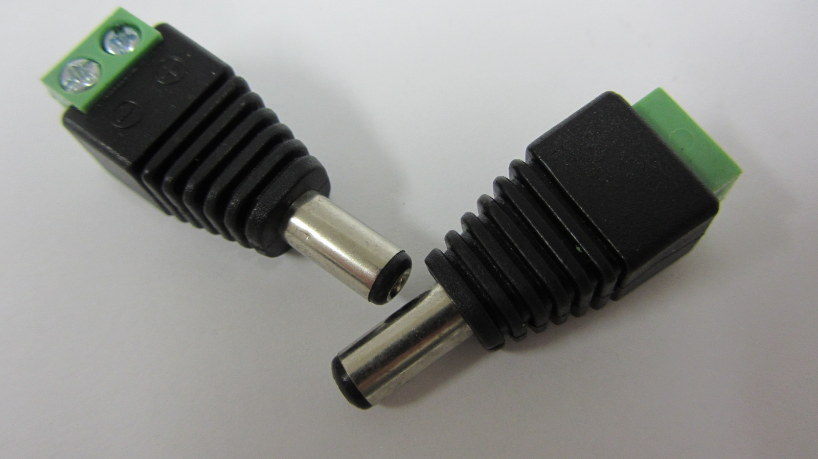50PCS x 2.1 x 5.5mm 2.1mm DC Power Male Jack Connector Adapter for CCTV Camera