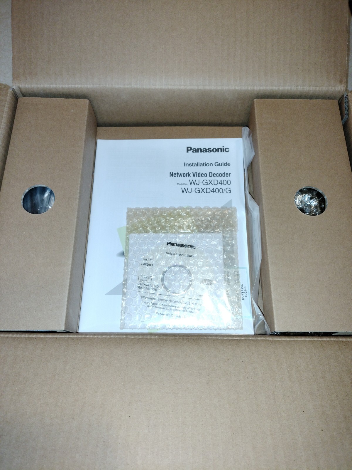 New PANASONIC WJ-GXD400 Multi Channel High Definition Video Decoder
