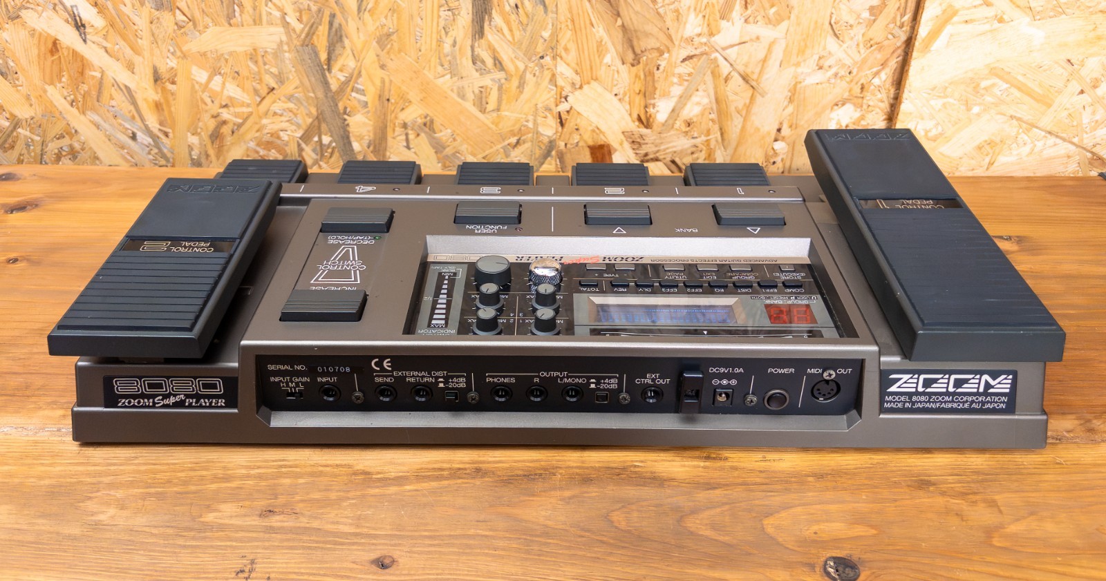 ZOOM Super Player 8080 Guitar Processor Multi Effects Pedal Tested Working Japan