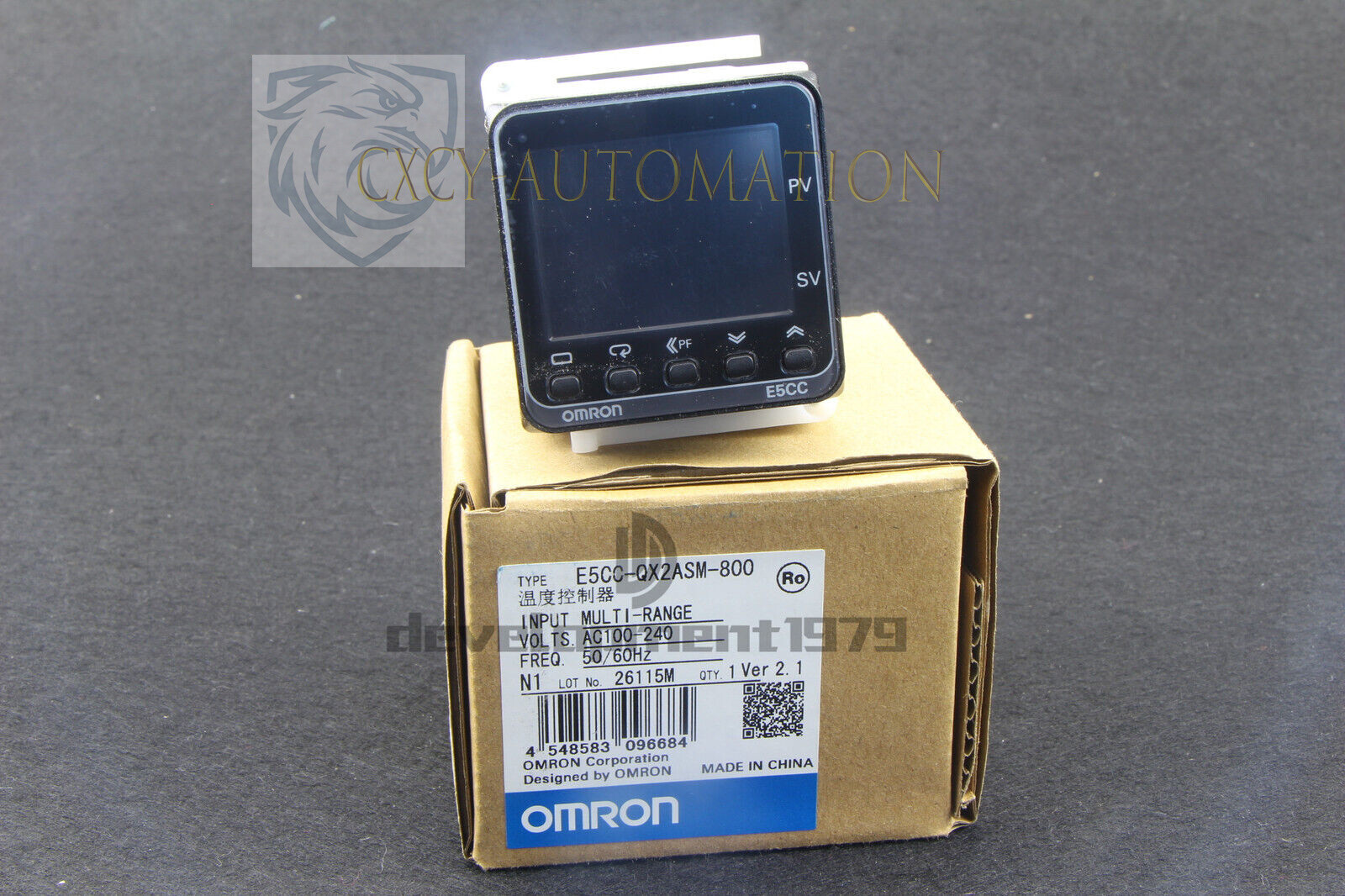 New ONE Omron Temperature Controller E5CC-QX2ASM-800