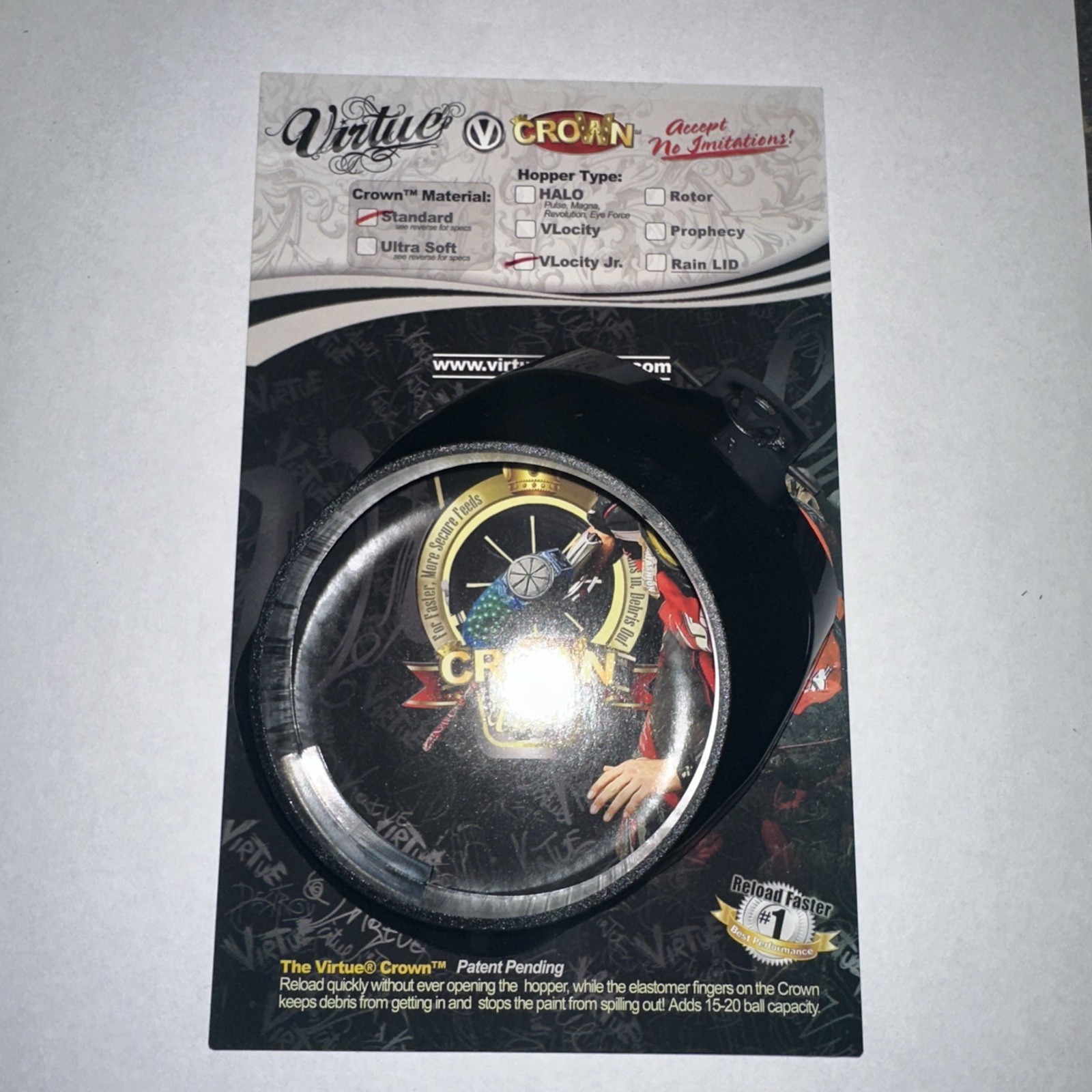 Virtue Crown ViewLoader VLocity Jr. Adapter
