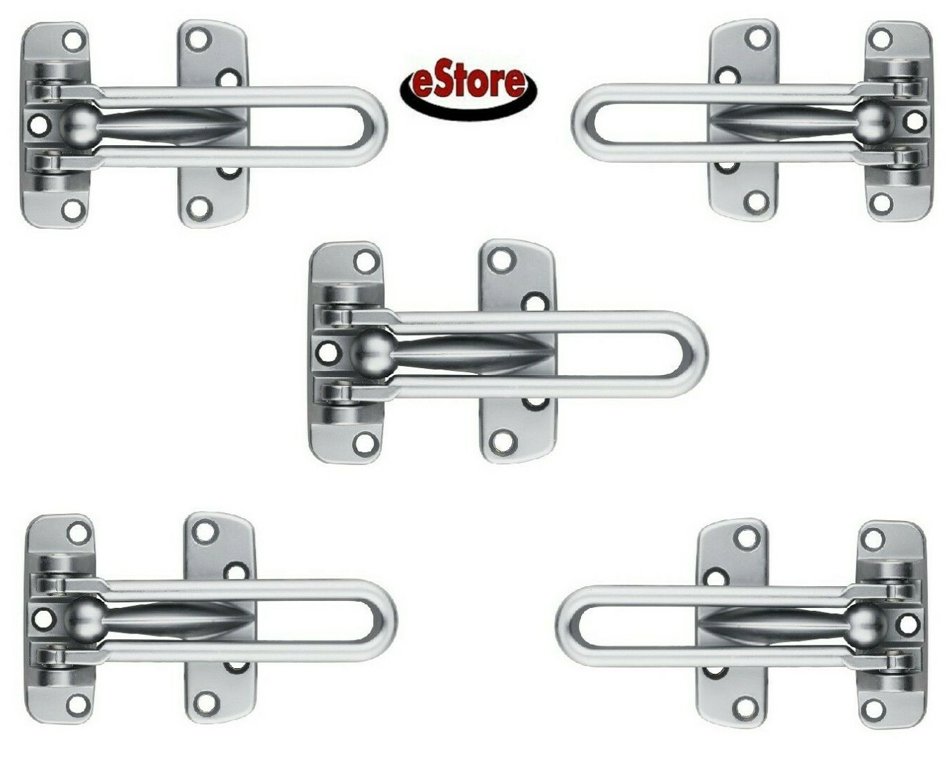 Lot of 5 Units of Taymor Door Guards, 25-3090DC, Door Frame protector