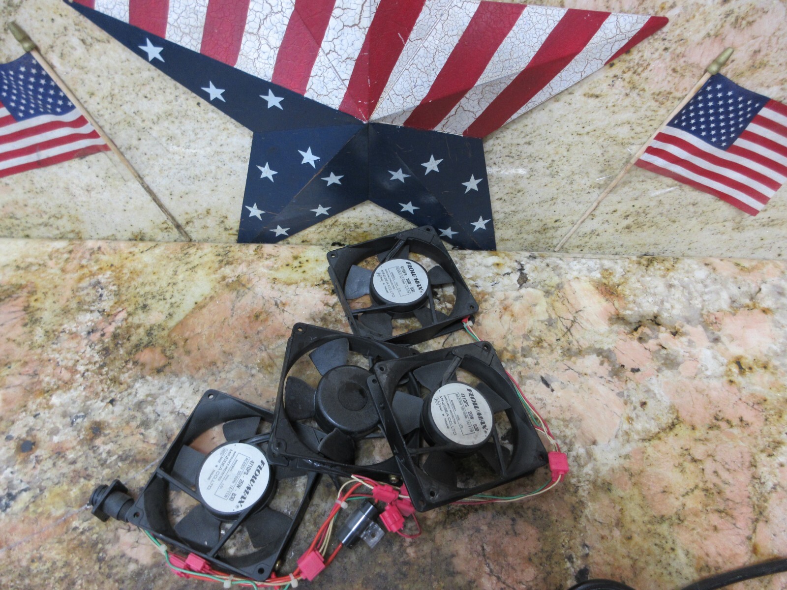 1994 OKUMA CADET LNC8 4710PS-20W-B30 FLOWMAX FAN LOT OF 4 PIECES