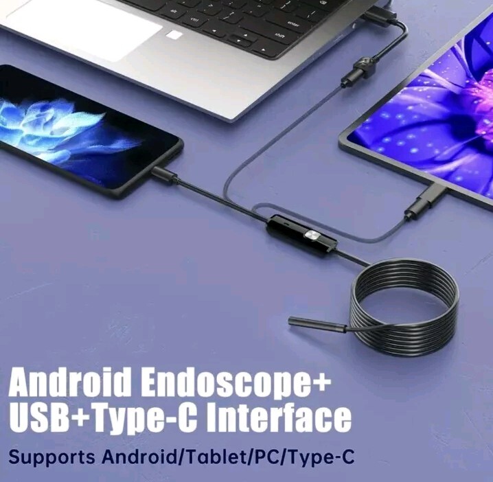 Waterproof Endoscope Snake/Inspection Camera - Android/Windows 2000/XP/Vista/7