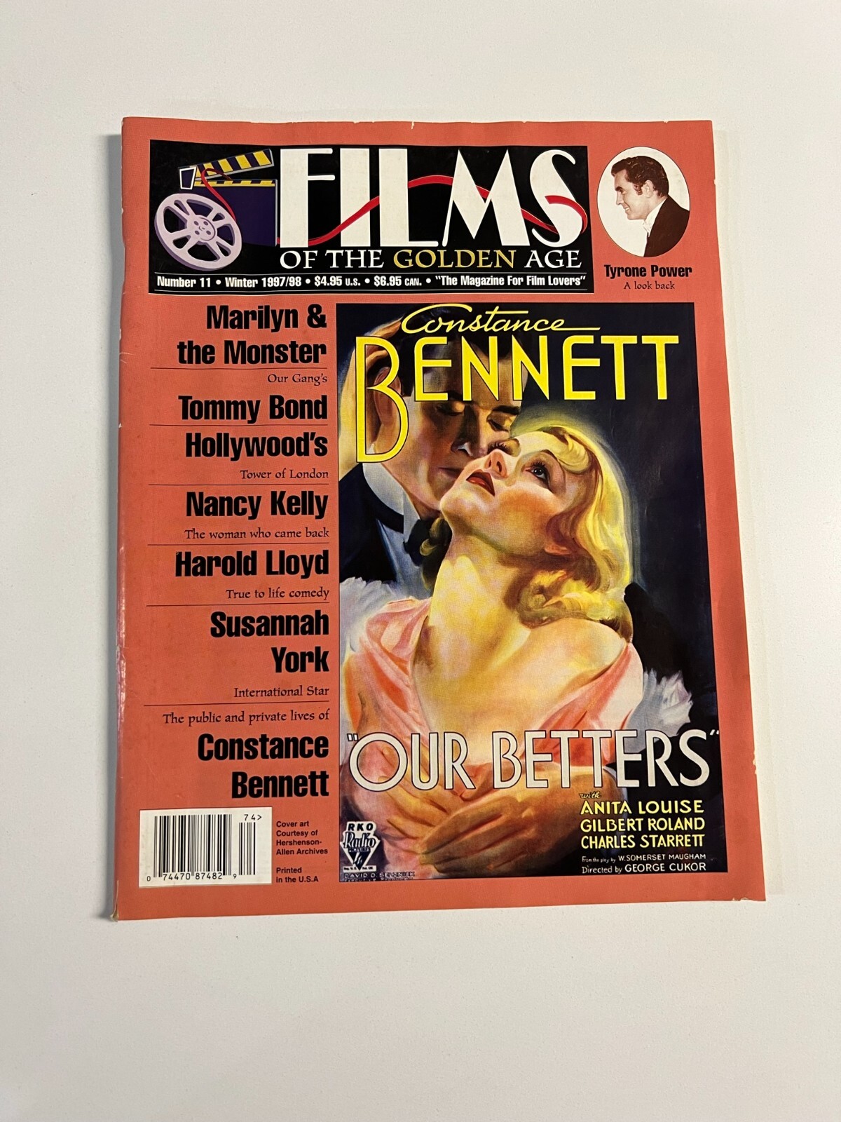1995 - 2015 Vintage Films of the Golden Age Magazine  # 2 - # 81 "You Pick"