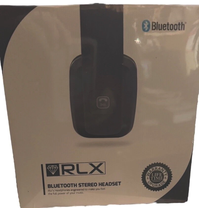 RLX Bluetooth Stereo Headset NAVY - RLX-100 - Foldable - BRAND NEW SEALED