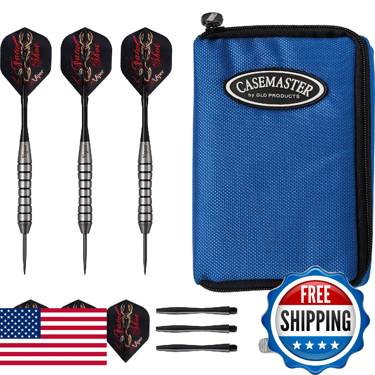 Viper By Gld Products Viper Underground Fatal Shot Steel Tip Darts 24 Grams And