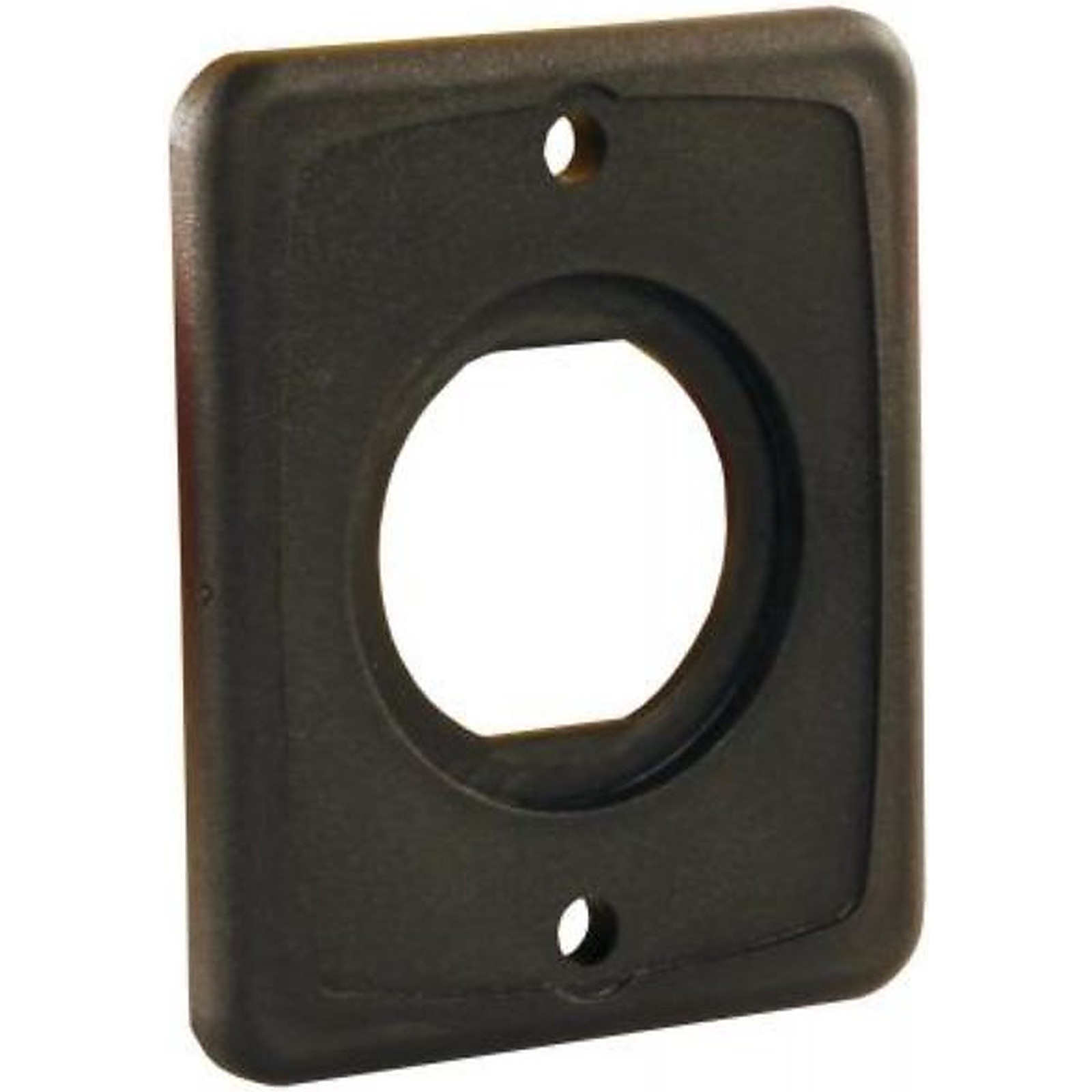 Power Port Socket Mounting Bracket For 12 Volt Or Usb Plastic Ports Black