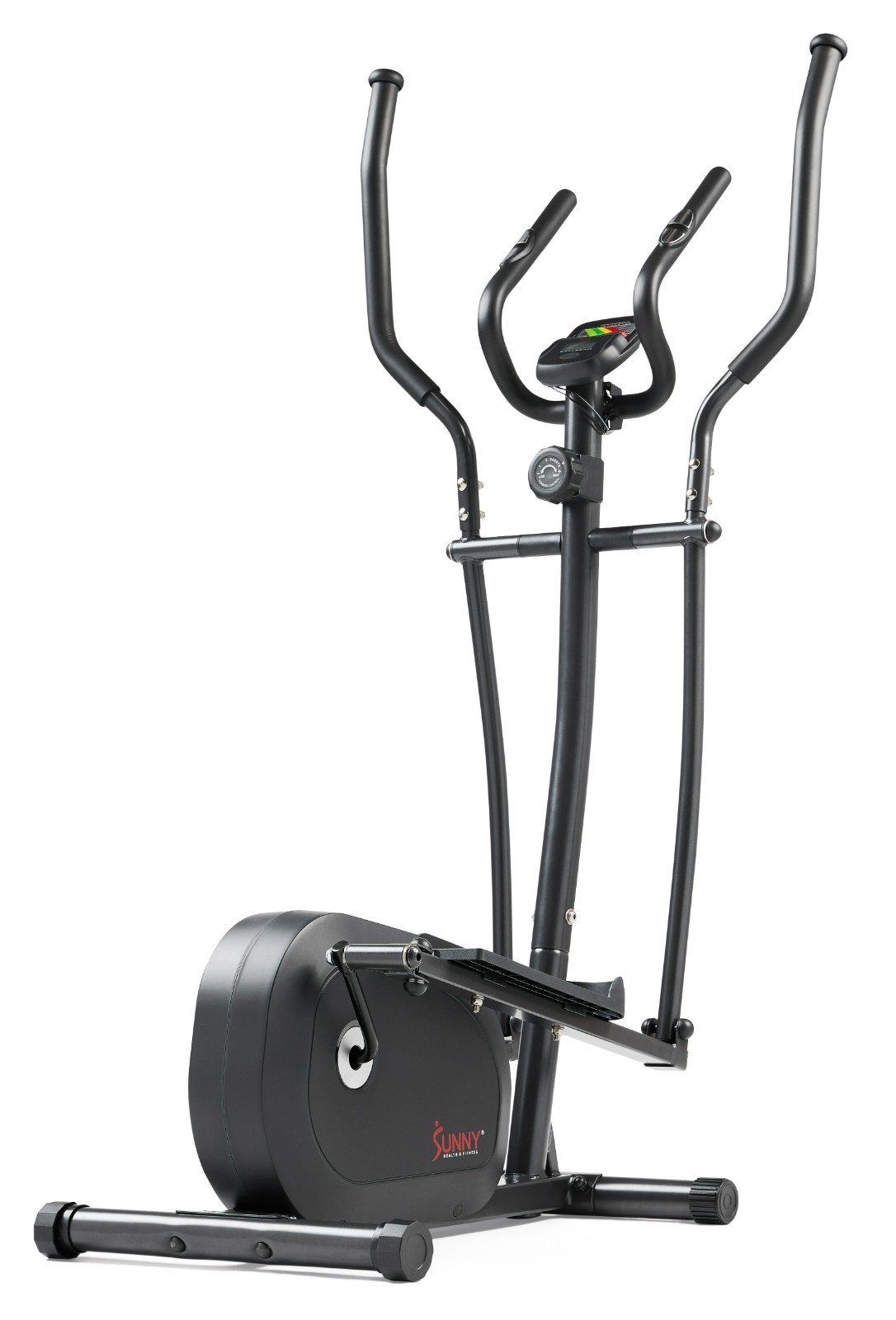 Smart Compact Magnetic Upright Elliptical Machine with Pulse Sensor Fully Body