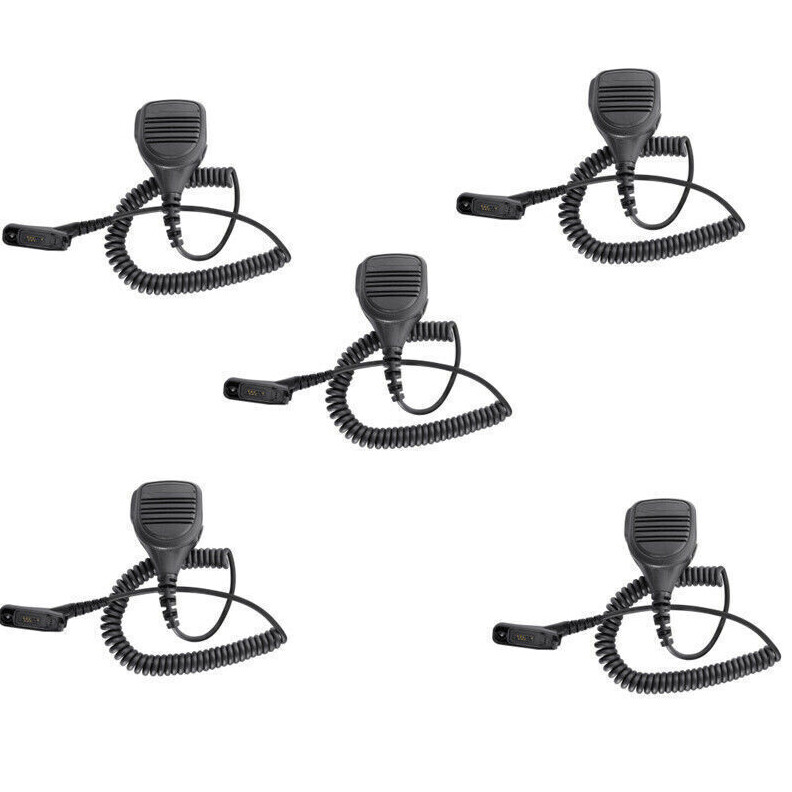 5X Speaker Mic fit FOR DGP4150 DGP4150+ DGP5050 DGP5550 DGP6150 DGP8050 RADIO