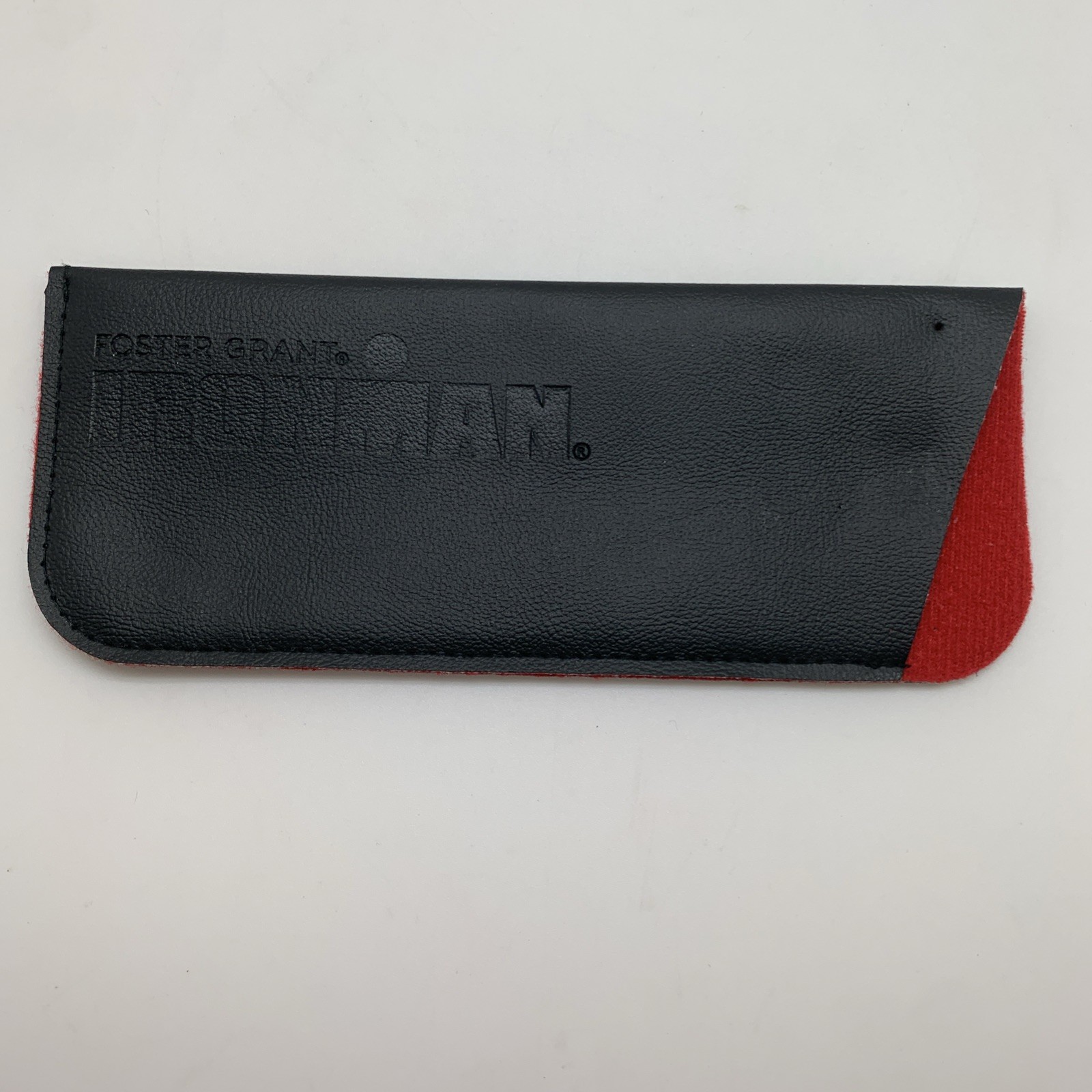 RT63  Foster Grant IRONMAN   Reading Glasses CASE ONLY Soft Sleeve faux leather