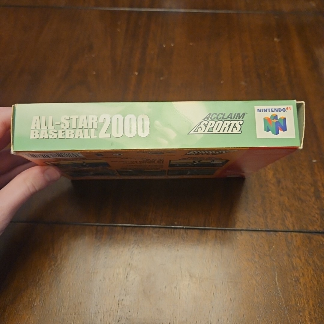 All-Star Baseball 2000 (Nintendo 64, N64) - Complete CIB - Tested - Authentic
