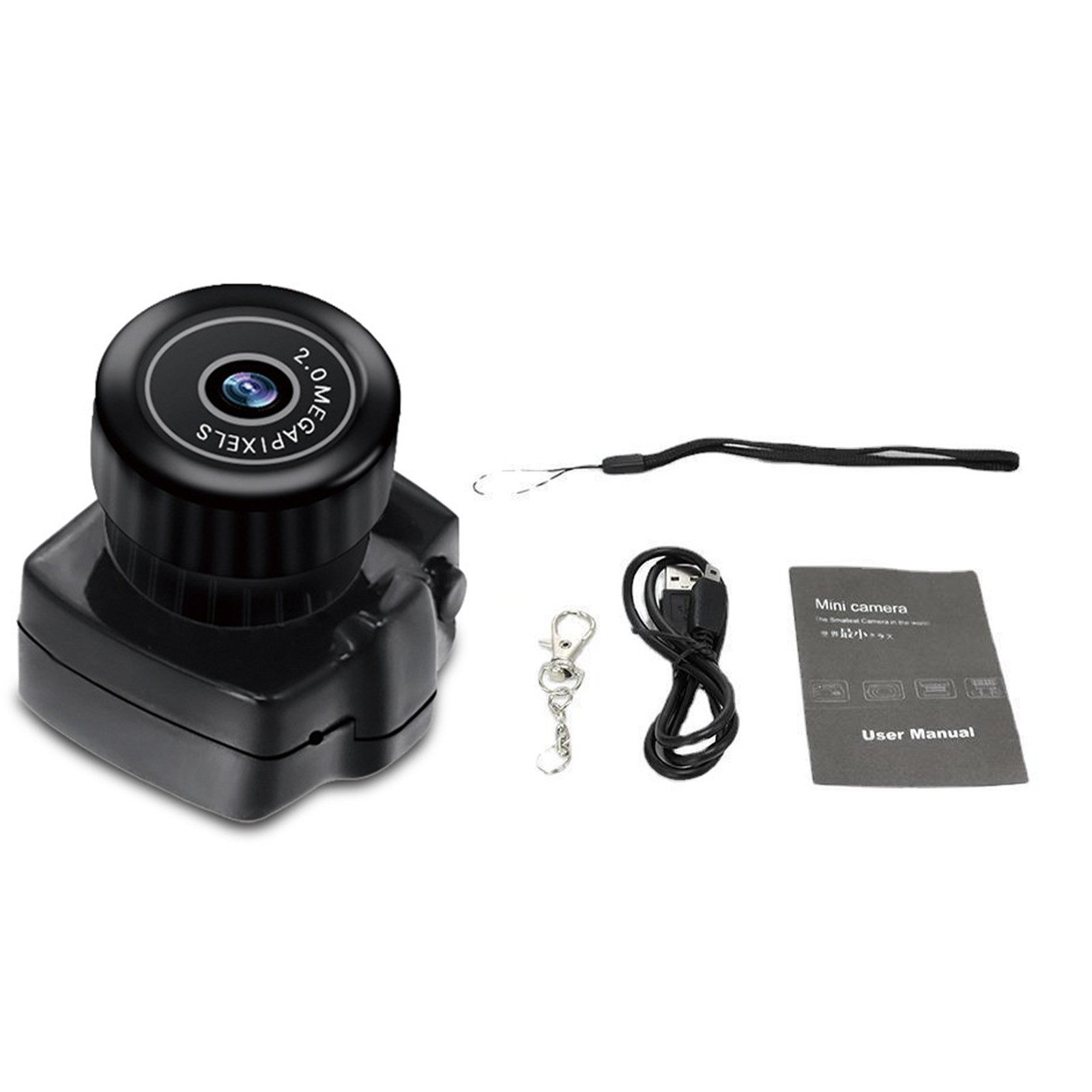 Small Action Camera Rechargeable Battery For HD Video Camera 200 000
