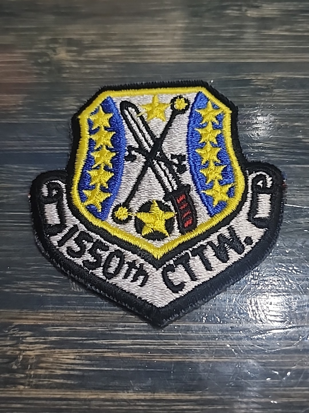 USAF Air Force 1550TH CCTW Patch Never Worn Very Clean 3"×3"