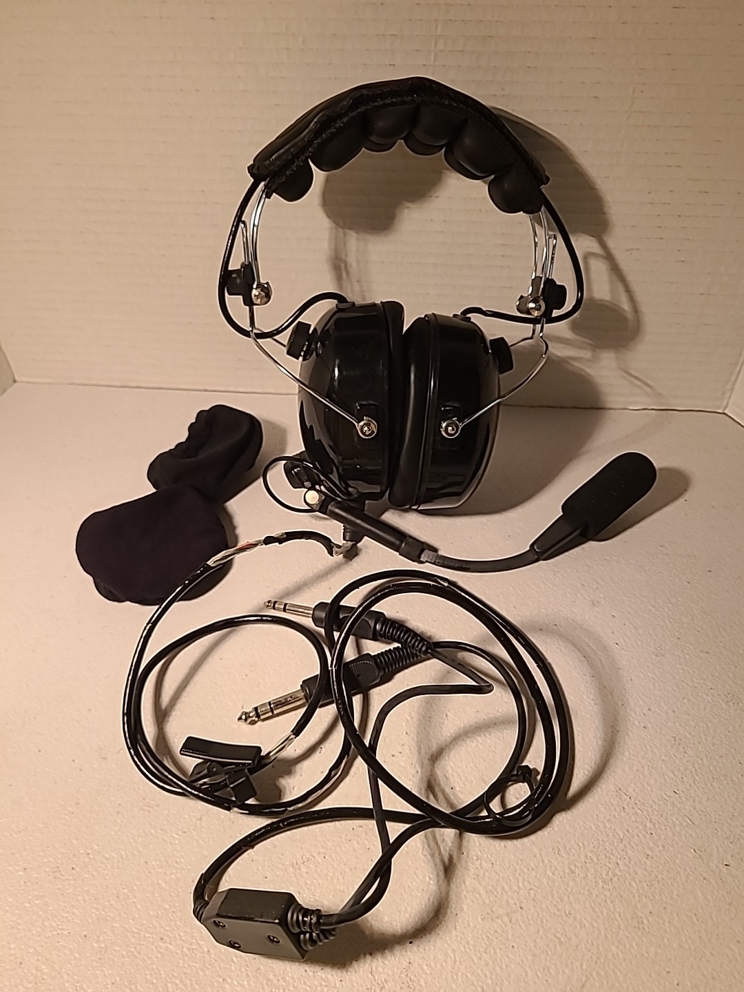 MARV GOLDEN MG-90 PILOT AVIATION HEADSET CORE