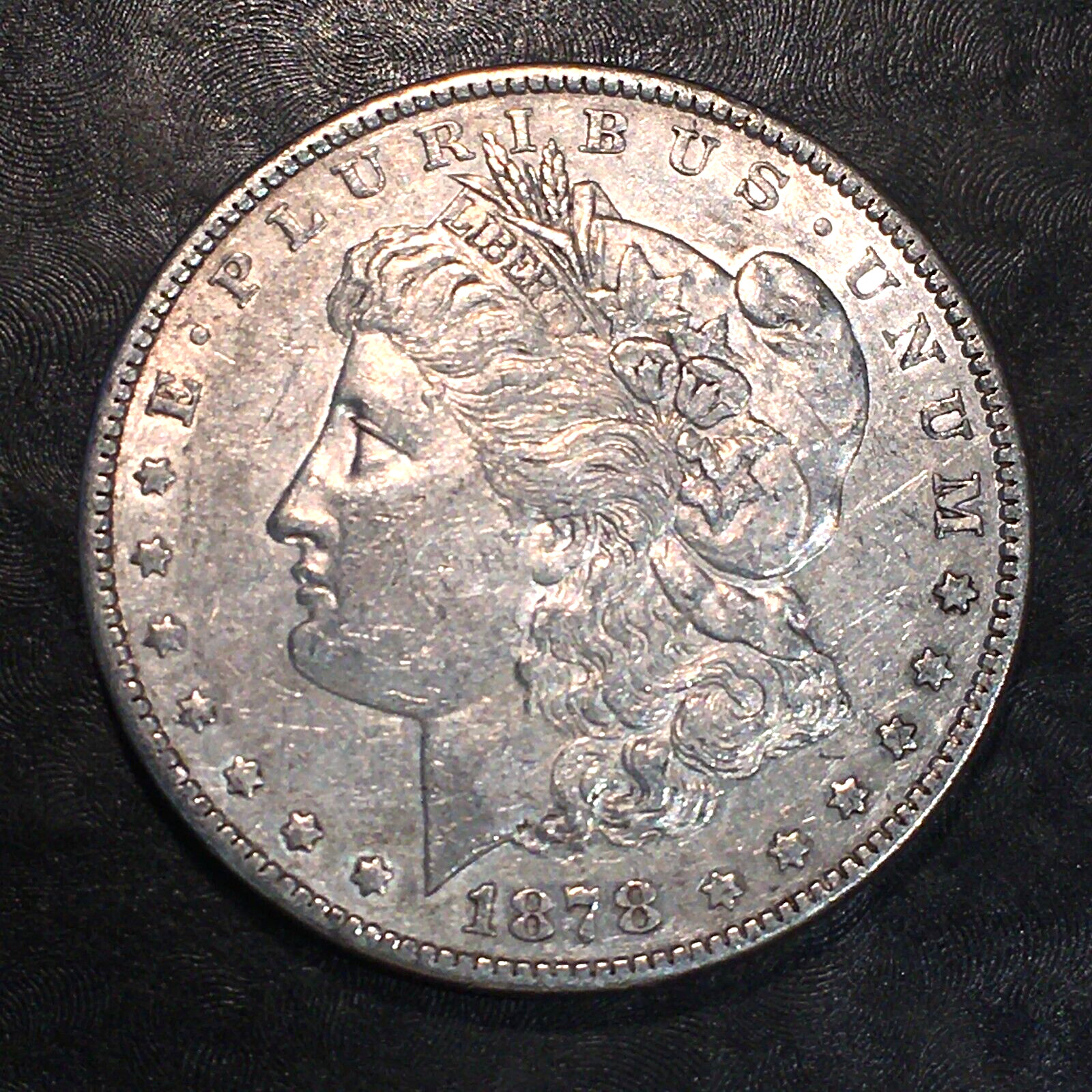 1878 7 TF Reverse of 1879 Morgan Dollar - High Quality Scans #N489