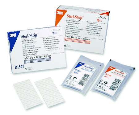 Steri-Strip Skin Closure Strip, 1/2 X 2 Inch White, Box of 50
