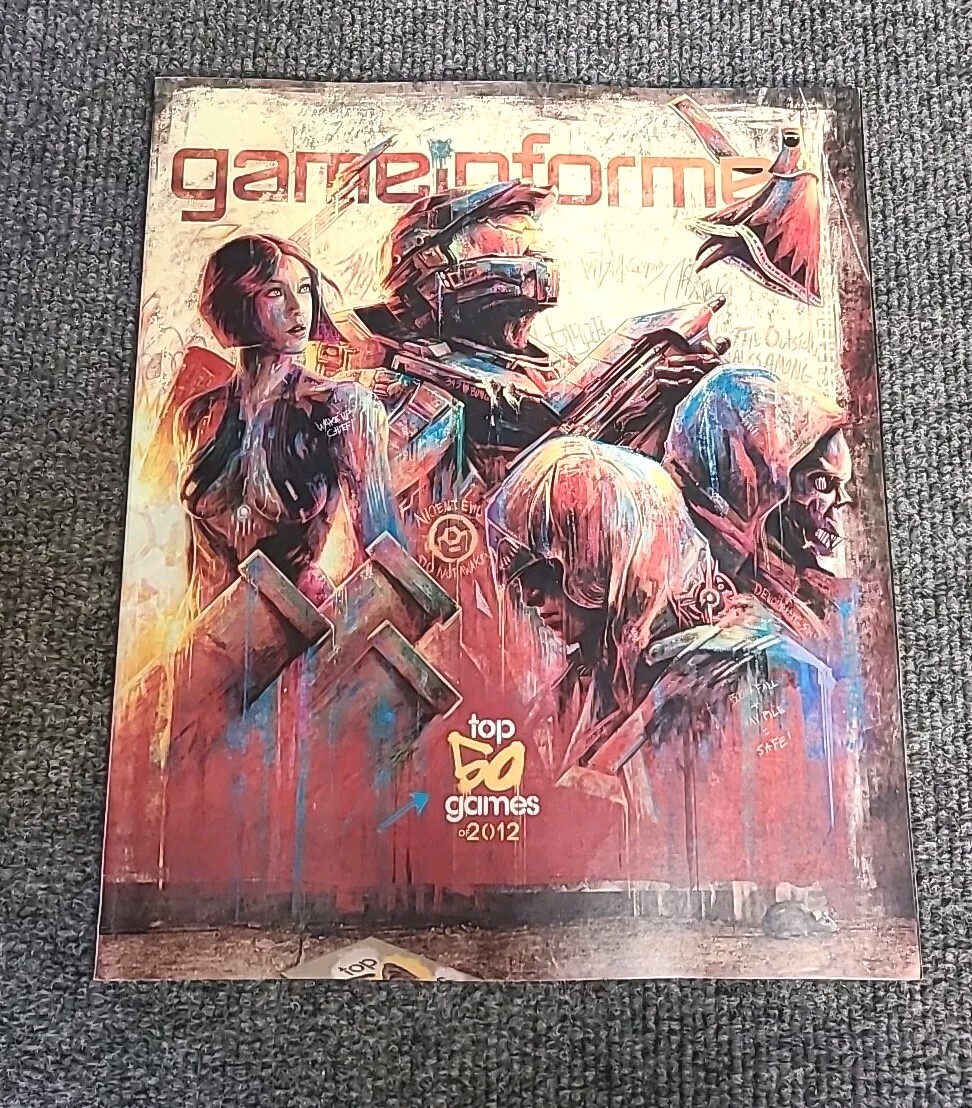 Game Informer Video Game Magazine #237 January 2013 Top 50 Games Of 2012 Halo