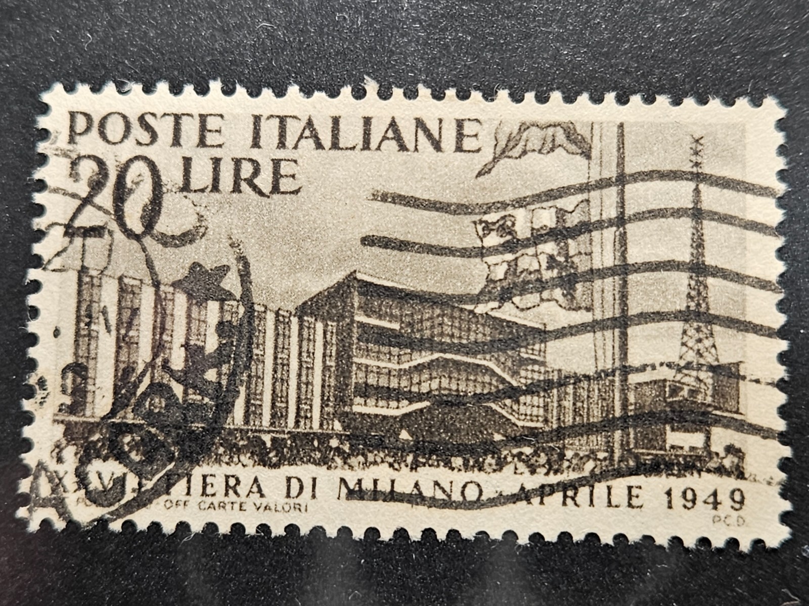 Italy Stamp Sc 509, 27th Milan Fair, Used F/VF CV$3.75 (AS)