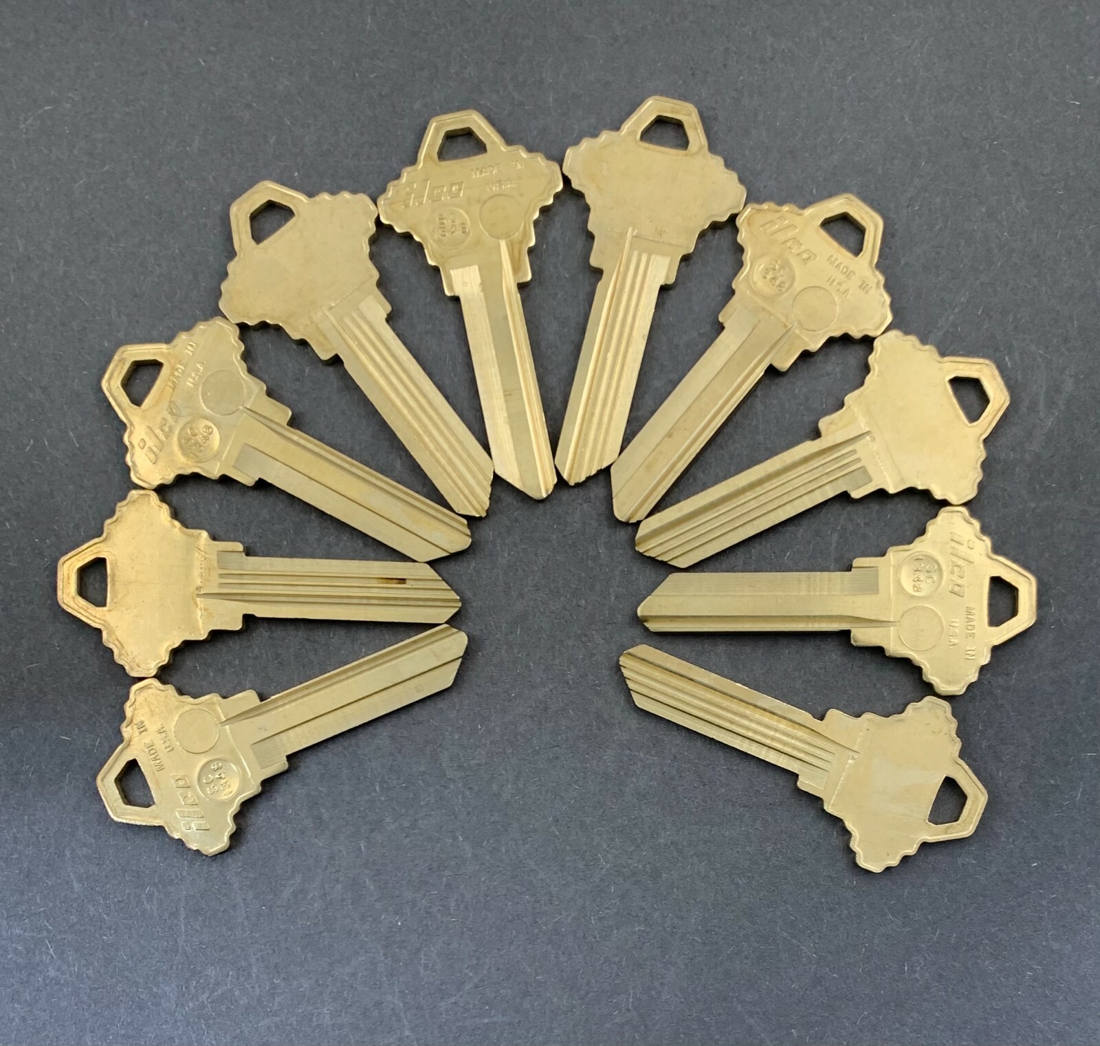 Lots of SC1348 SLG-34 Type 6 Pin Key Blanks for Schlage 1348-6 Keyway