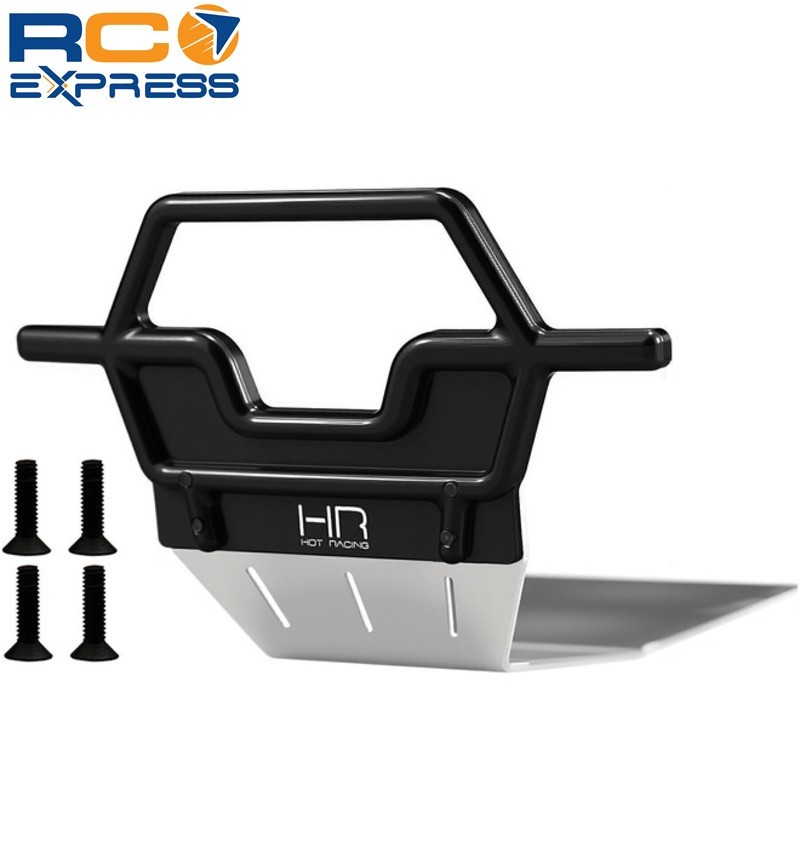 Hot Racing Arrma Grom MT Stainless Steel Front Skid Aluminum Bumper GRM311QHF