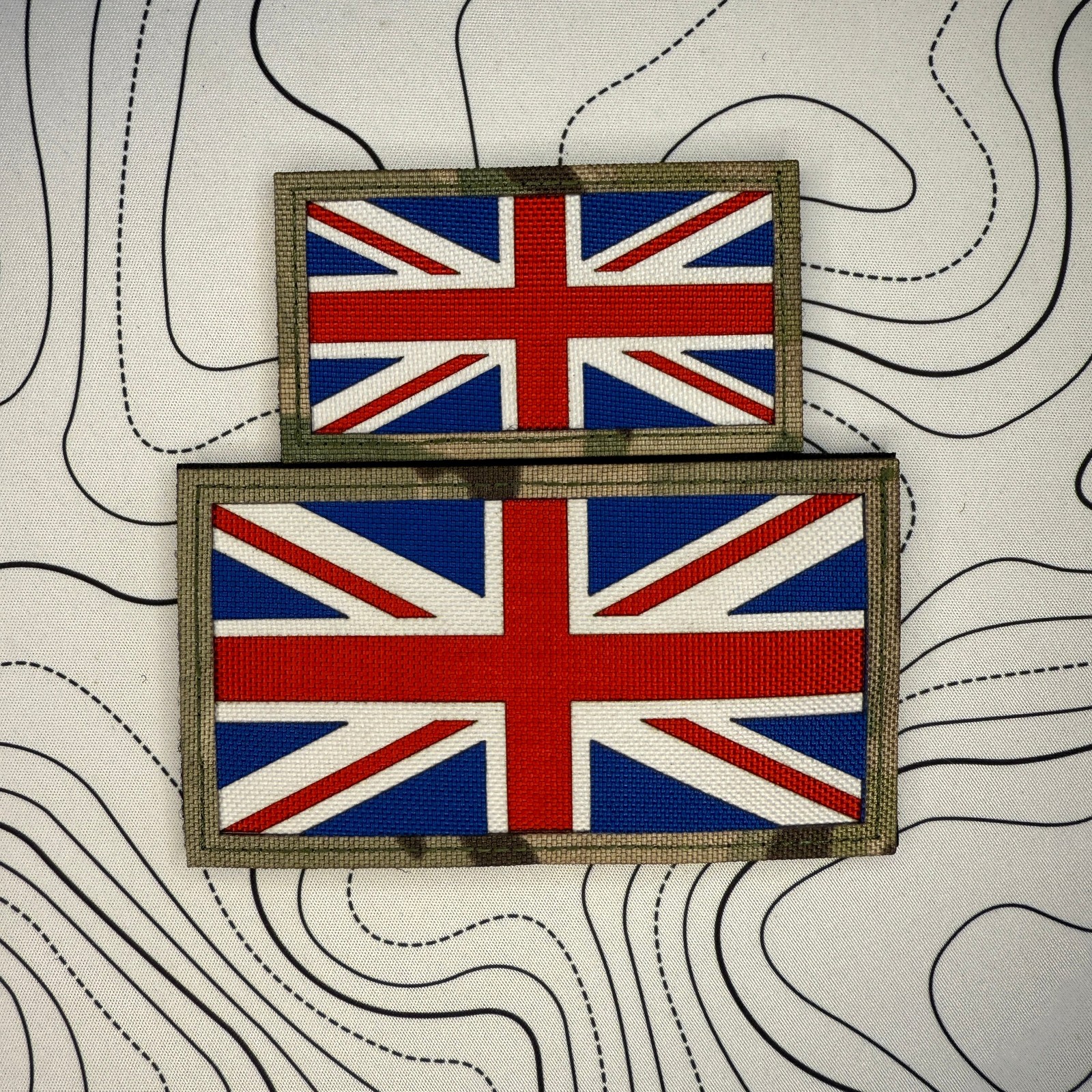 Full colour UK flag patch
