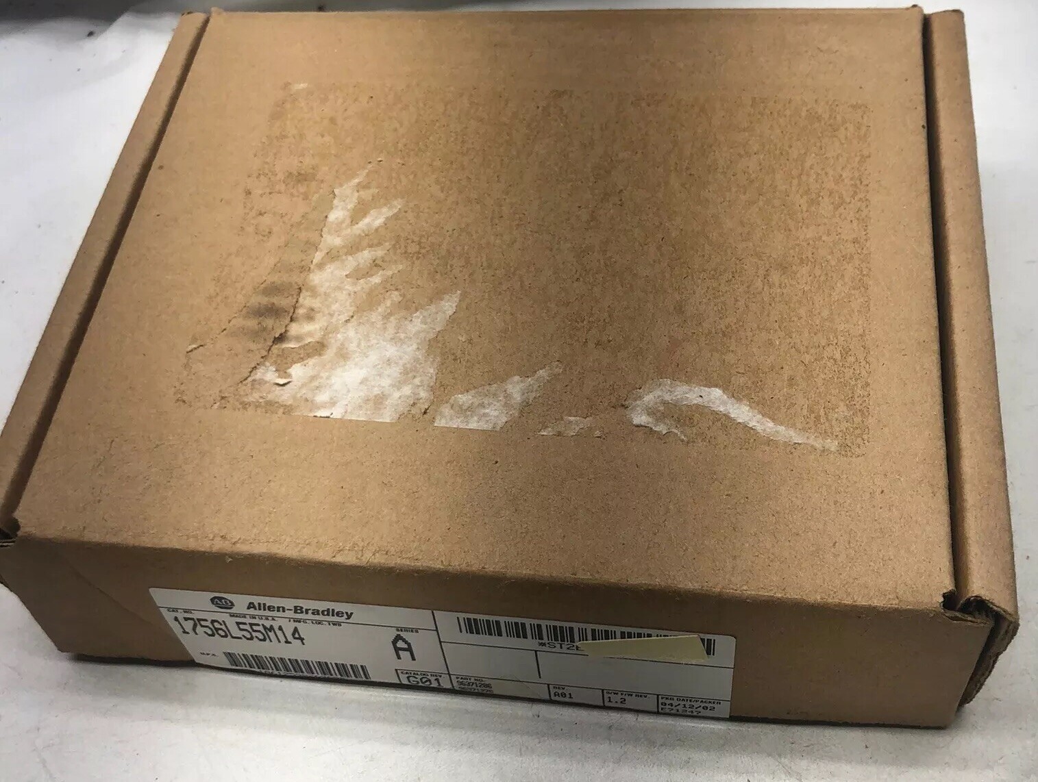 NEW 1756L55M14 A ALLEN BRADLEY LOGIX 5555 CONTROLOGIX PLC PROCESSOR UNIT