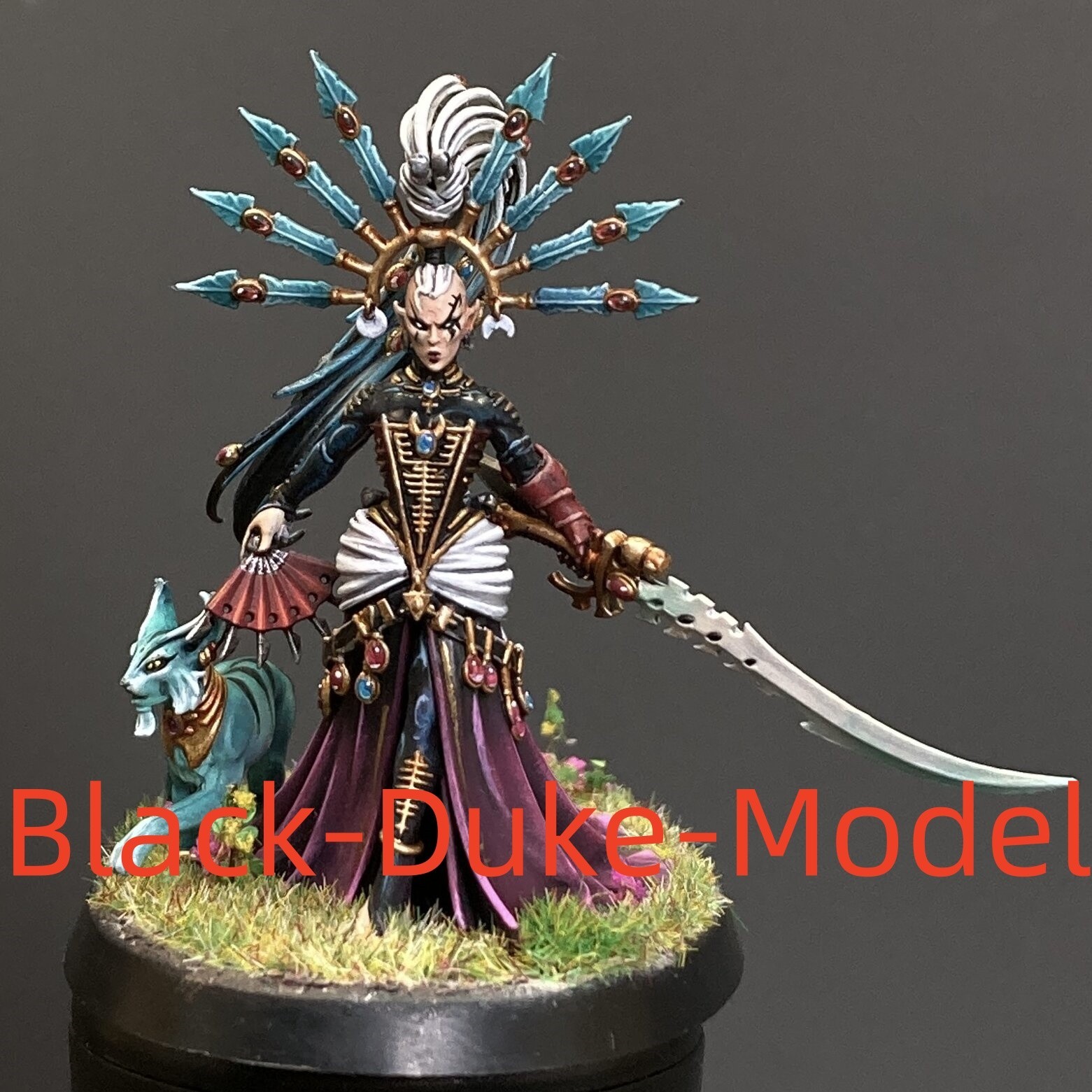 Warhammer 40K Yvraine Eldar Xenos Armies Presale Painted Gallery Army Games GW