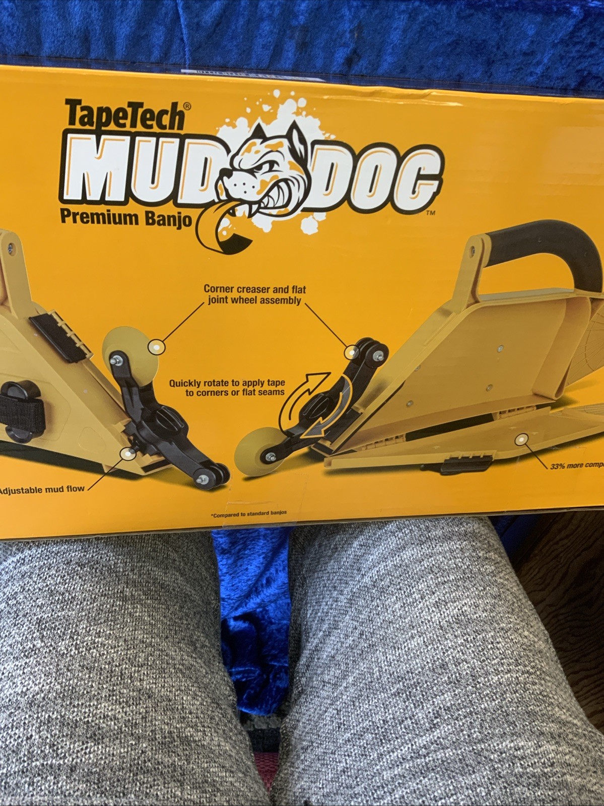TapeTech Mud Dog Premium Taping Banjo Taping Tool