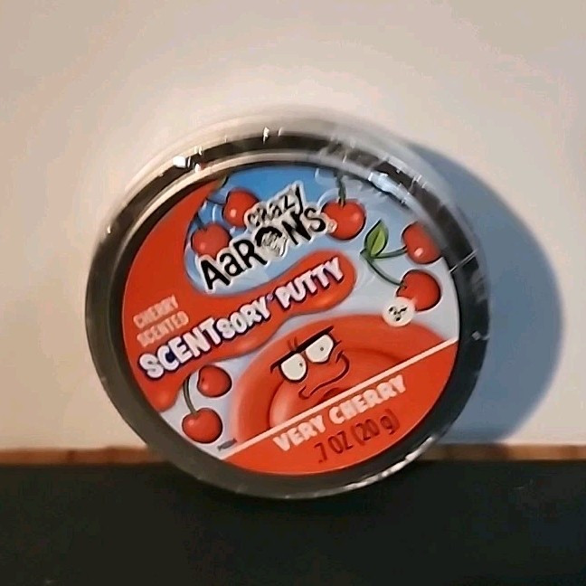 Crazy Aarons Scentsory Putty Very Cherry Ages 3+ NEW Sealed Scented .7 Ounce