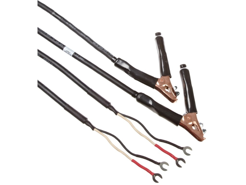 Megger 242006-18 - Duplex Test Lead, 1.5in Kelvin Clips, 18 ft. (5.5 m), 10 A