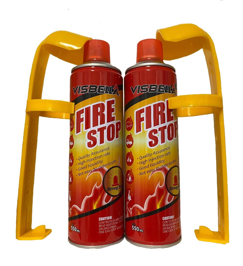 Visbella Fire Stop 550ml Quality Assurance High Injection Rate (2 Bottle)